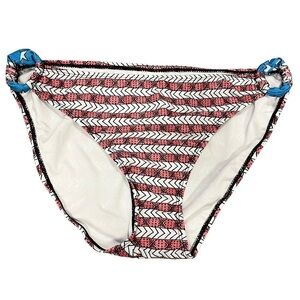 HOT Water Stars Stripes Bikini Bottom XL New